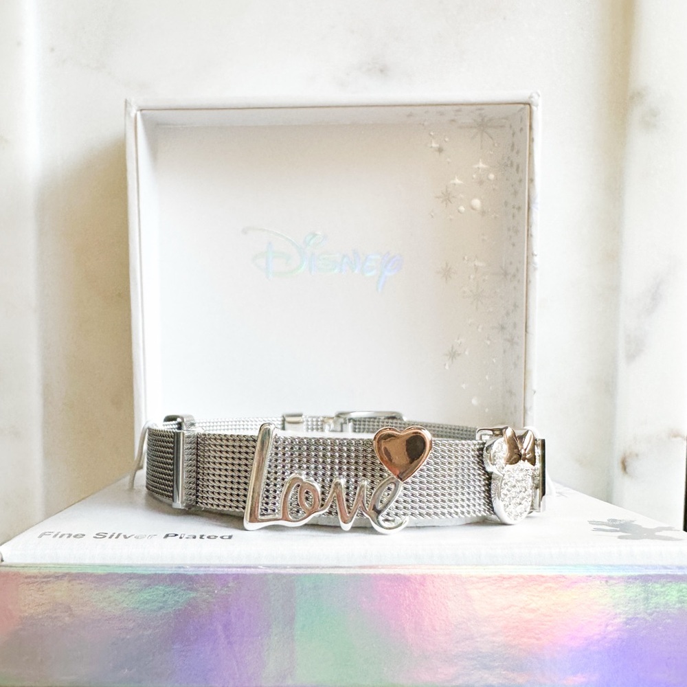Disney Silver Love Bracelet